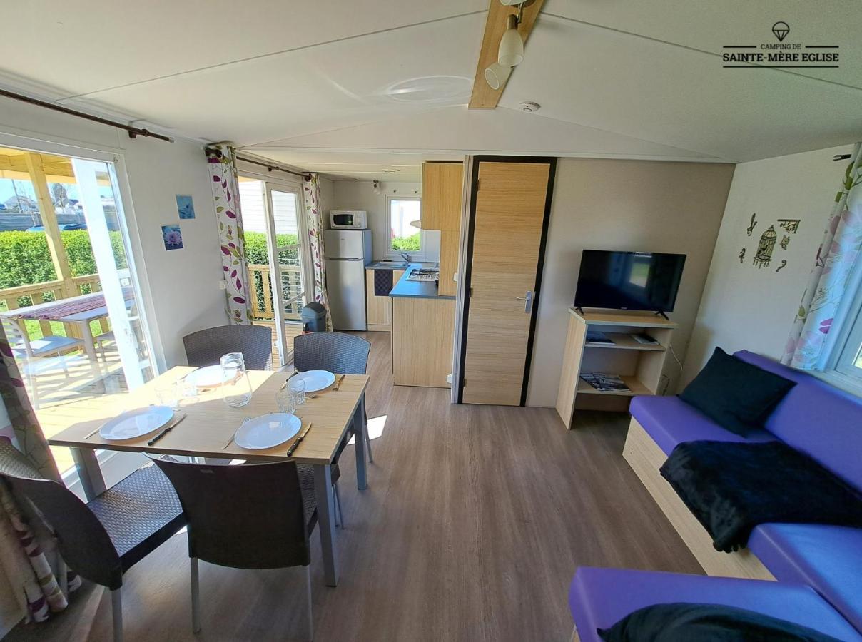 Camping Sainte Mere Eglise Ngoại thất bức ảnh