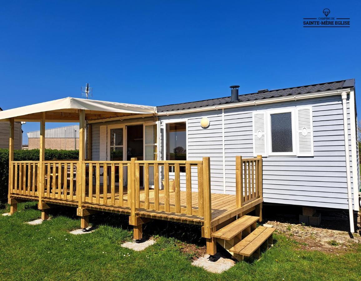 Camping Sainte Mere Eglise Ngoại thất bức ảnh