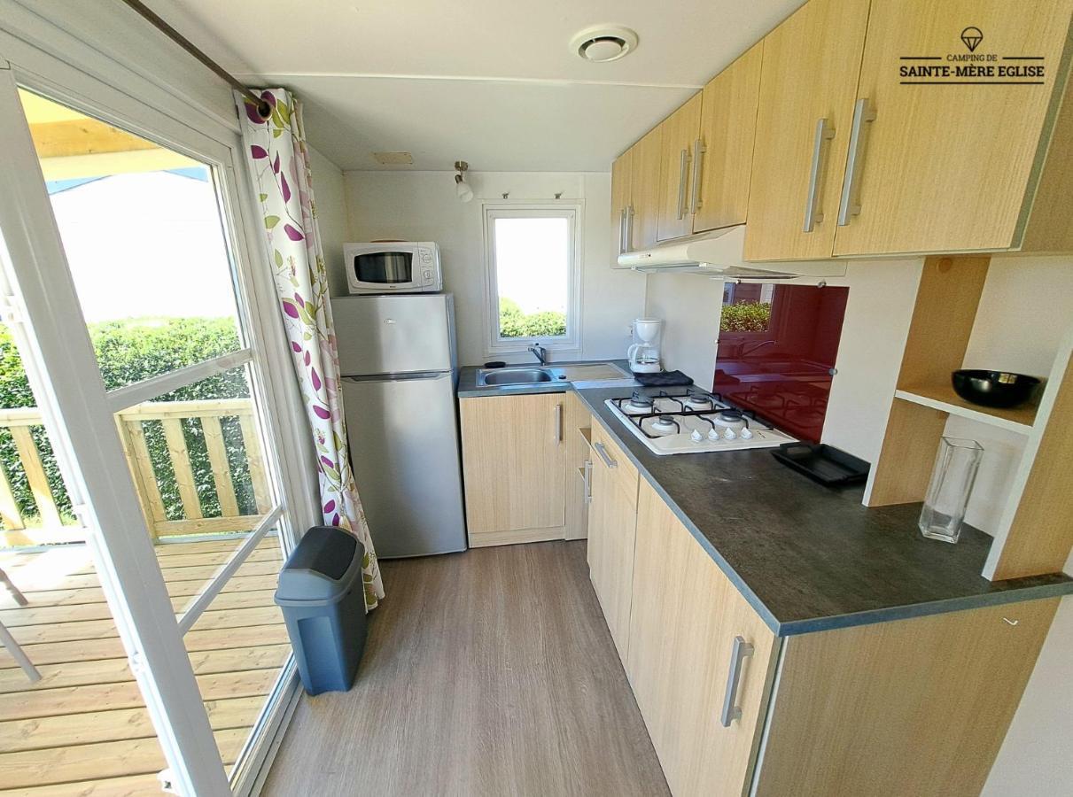 Camping Sainte Mere Eglise Ngoại thất bức ảnh