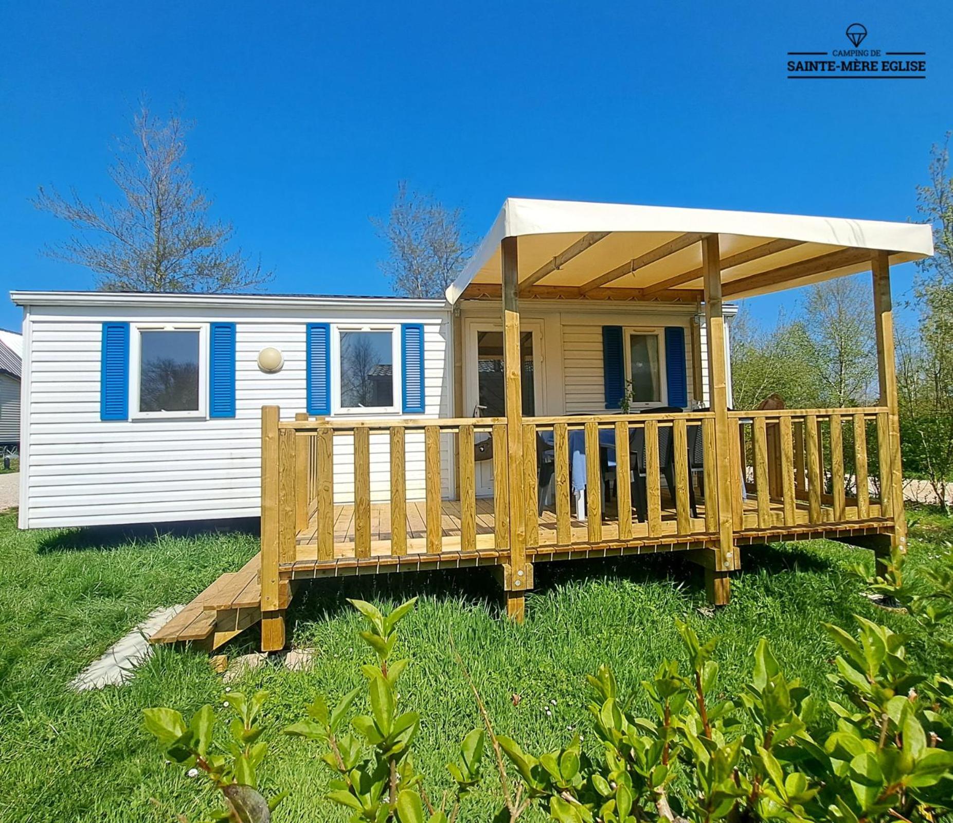 Camping Sainte Mere Eglise Ngoại thất bức ảnh