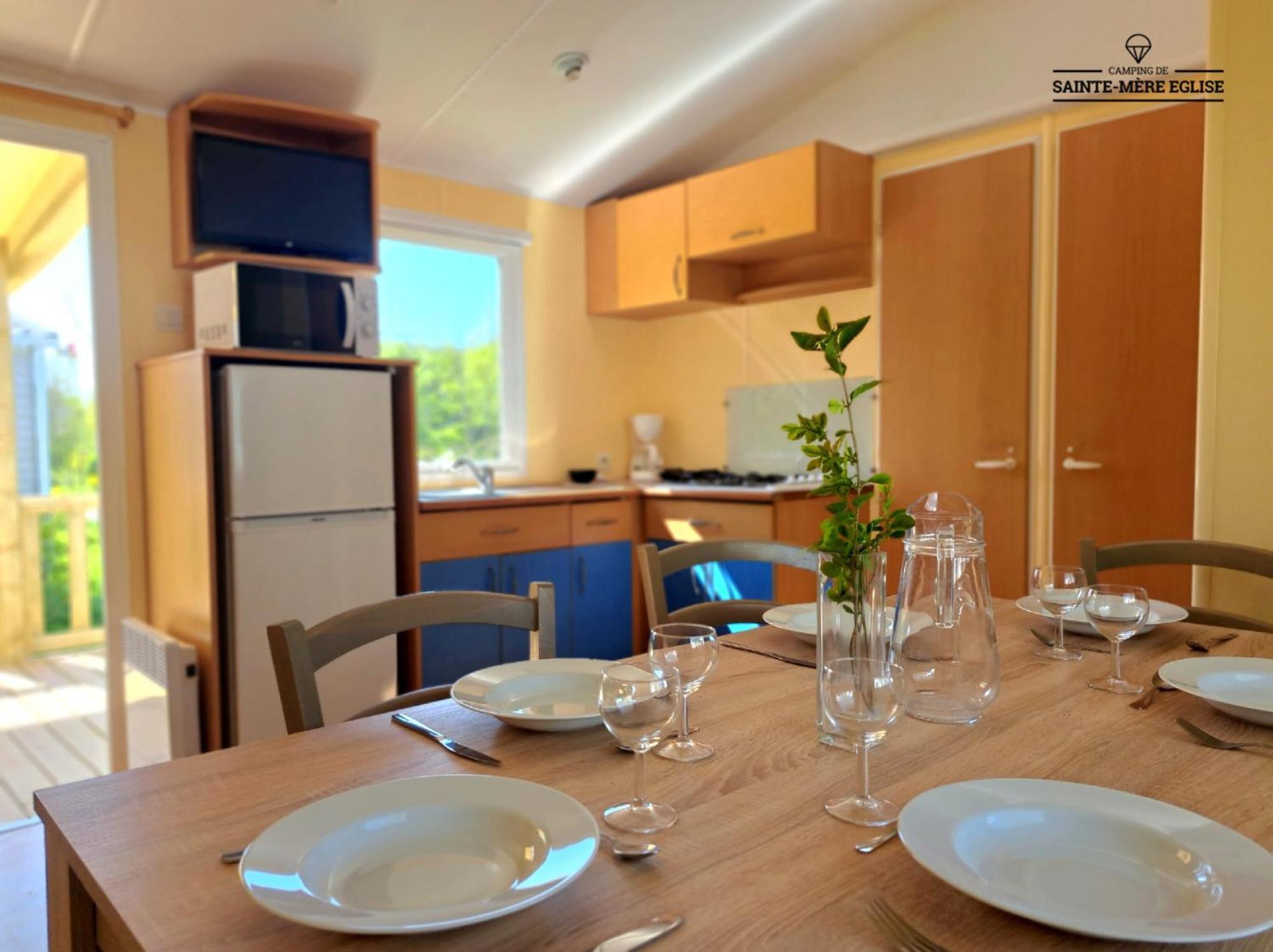 Camping Sainte Mere Eglise Ngoại thất bức ảnh