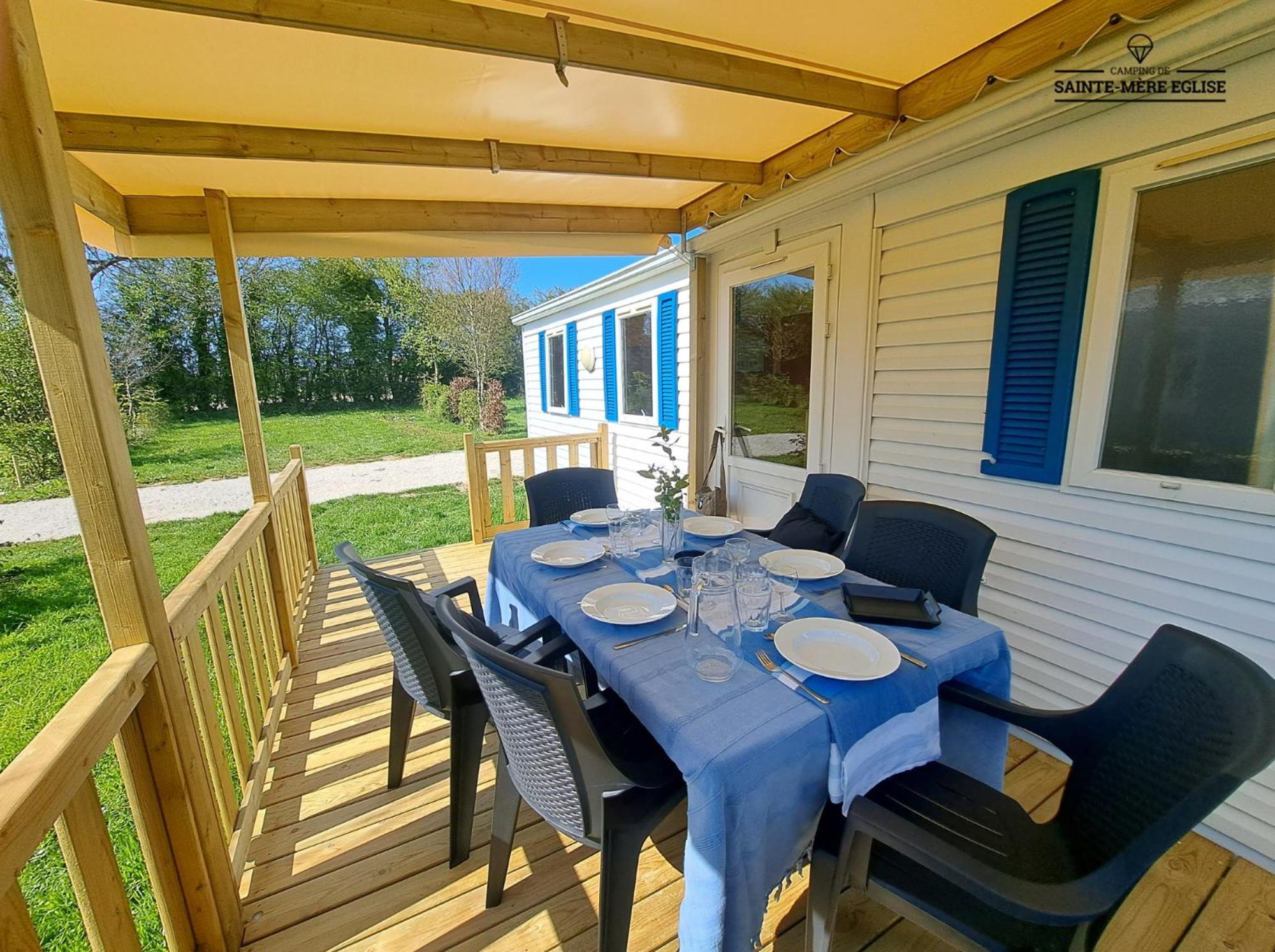 Camping Sainte Mere Eglise Ngoại thất bức ảnh
