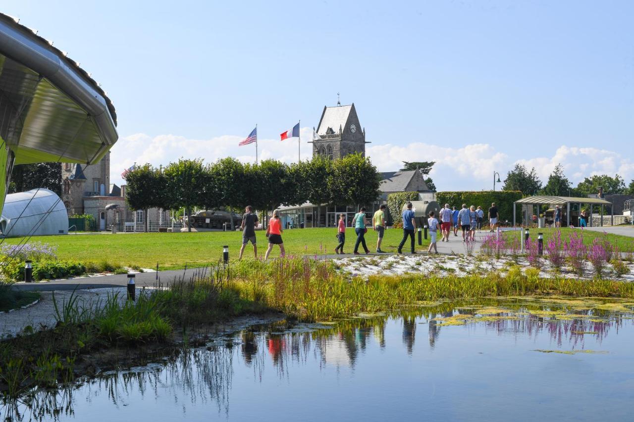 Camping Sainte Mere Eglise Ngoại thất bức ảnh